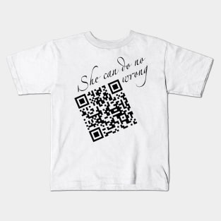 QR link of Michael Bolton - When a Man Loves a Woman Kids T-Shirt